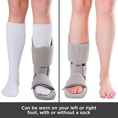BraceAbility Padded 90 Degree Plantar Fasciitis Boot Soft Night