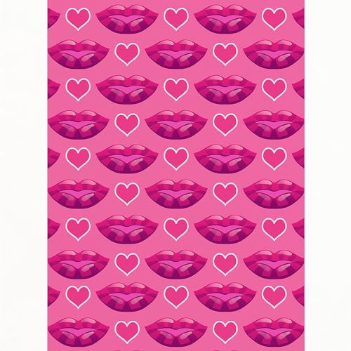 Naipes para Poker Estándar con Diseño Corazones y Labios miniatura 2