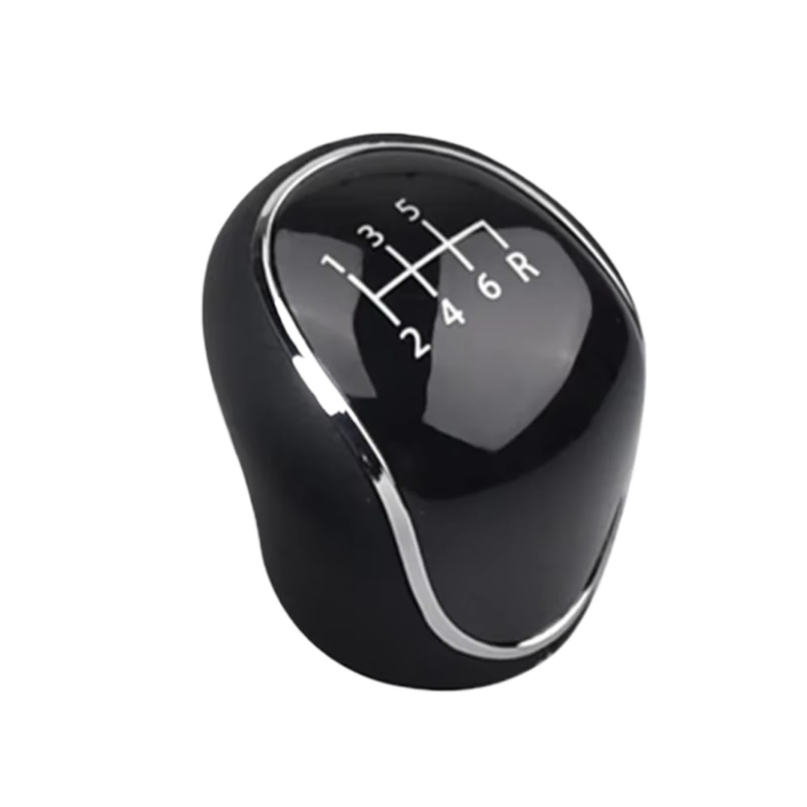 MRCBROUEO Car Gear Shift Lever Compatible with for C-MAX 2007-2021 for Focus Mk2 2007-2011 Mk3 2011-2018 5 6 for Speed Gear Shift Knob Car Auto(123456R)