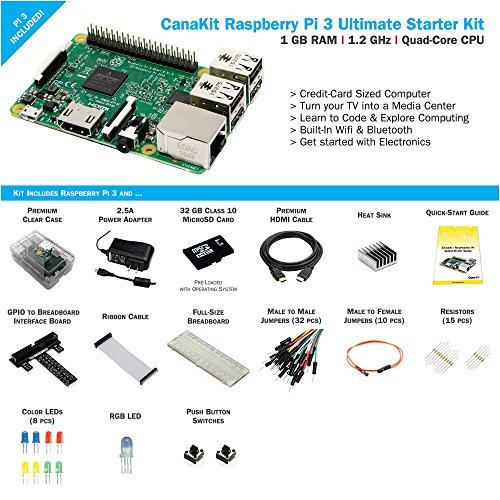 CanaKit Raspberry Pi 3 Ultimate Starter Kit - 32 GB Edition - Thumbnail 2