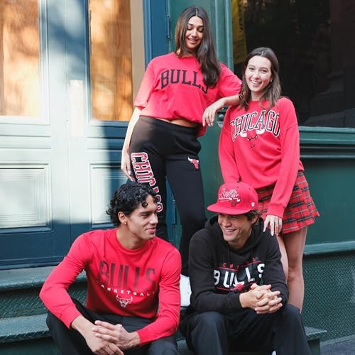 Ultra Game Long Sleeve Athletic Quick Dry T-Shirt NBA Performance Poly-Camiseta de Manga Larga para Hombre, Color del Equipo, Naranja, L