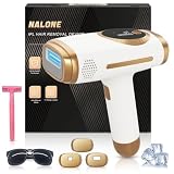 NALONE Depiladora IPL 4 en 1, Luz Pulsada para Mujeres y Hombres