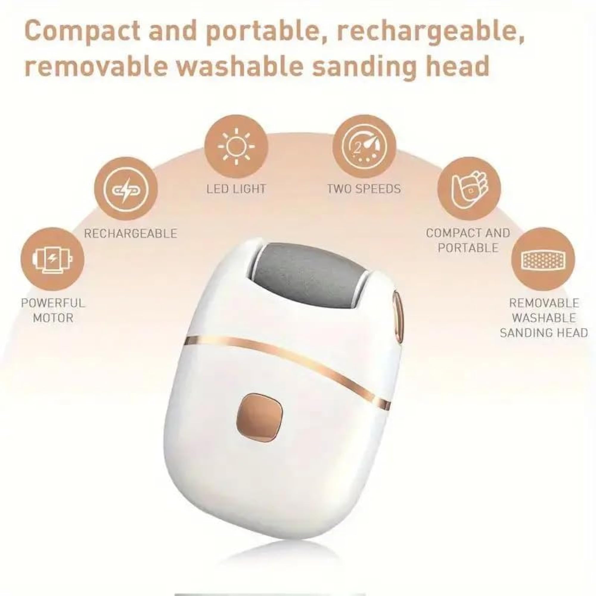 Foot Scrubber for Dead Skin & Women Callus Remover