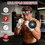 Headband Boxing Reflex Ball, 3 Levels Reaction Ball with 2 Adjustable Headbands, Boxing Training Equipment for Reaction, Punching Speed, Hand Eye Coordination - Image 4