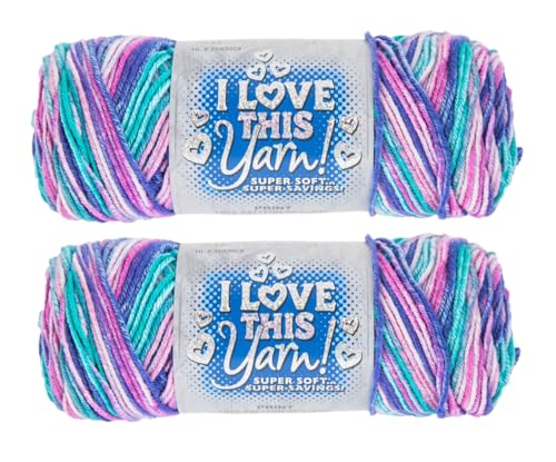 Image of Hobby Lobby Print I Love This Yarn, 484 Day Dreamery, Set of 2 | 4 Medium Weight, 252 Yards Per Skein