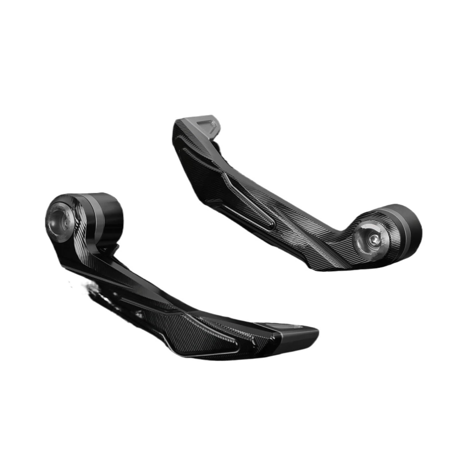 Reokip Titanium Motorcycle Thick Aluminum Grips Guard Brake Clutch Levers Guard For Z125 Z250 Z250sl Z300 Z400 Z650 Z750 Z800 (Titanium)