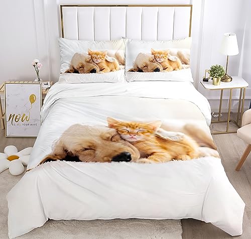 UGZDEA Cat Bed Linen Set 135x200cm