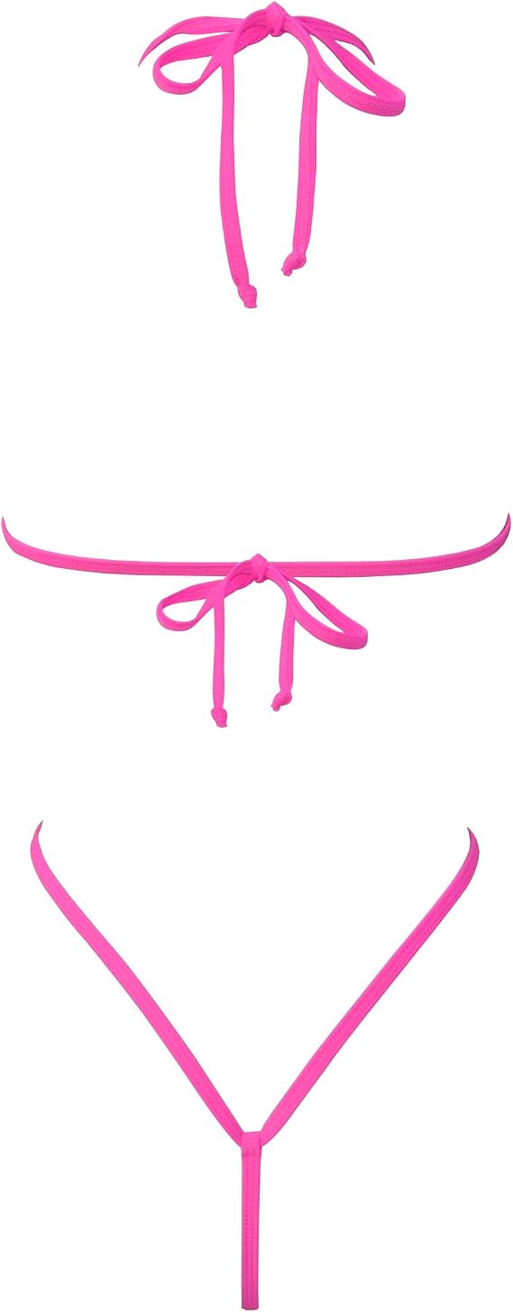 SHERRYLO Sling Bikini Extreme Micro Bikinis G String Thong Mini Exotic Tanning Bathing Suit