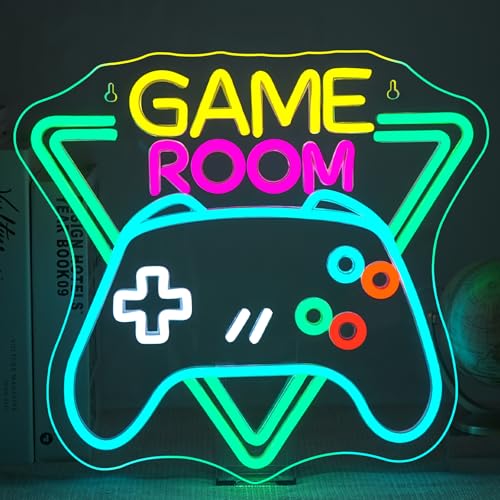 Gamerneon Game Room Boys Neon Sign Gaming Zone Neon Signs for Man Cave