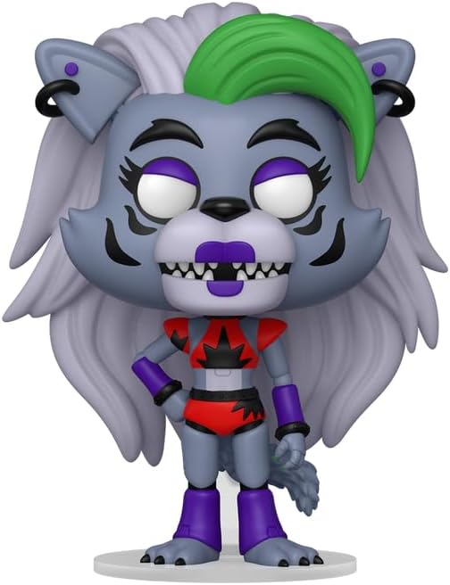 Funko Pop! Games Five Nights at Freddy's™: Help Wanted 2™ Roxy Vinyl Figure, Gray and Green, 4.3-4.9 Inches, #1132, Exclusive Collectible