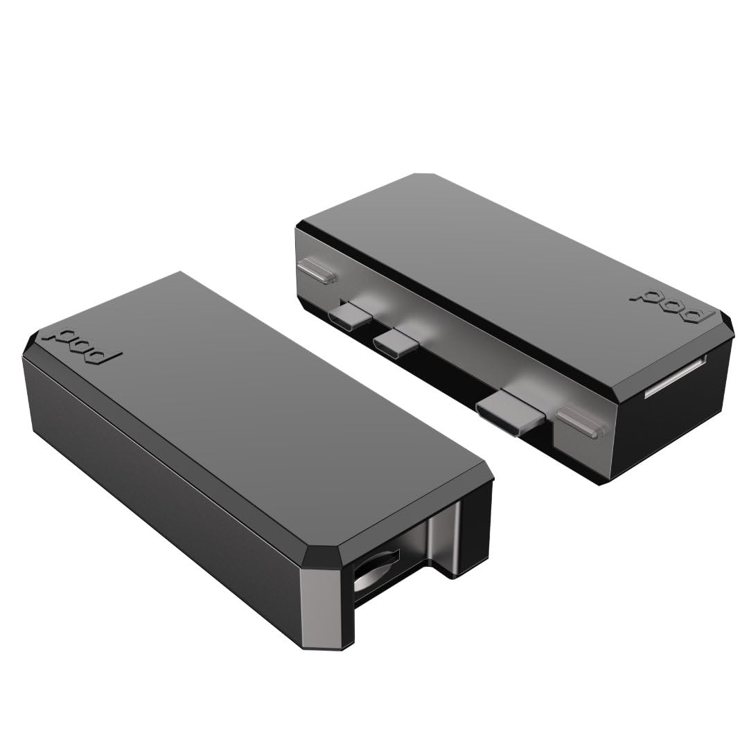 Argon POD Case with HDMI-USB Hub Module for Raspberry Pi Zero 2 W (POD Case with HDMI Module)-image-7