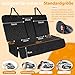Angooni Auto Hundedecke Rücksitz - Hundedecke Auto Rückbank mit Isofix für Kindersitz (135×120cm) - Wasserdicht, Rutsch, Kratzfeste Hundeschutz Auto Rückbank - Rückbank Hundeschutz Universelle