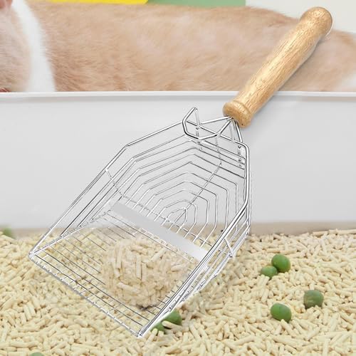 Colher de areia para gatinhos, levantador de cocô de gatinho,Coletor de caixa de areia | Pá de canto