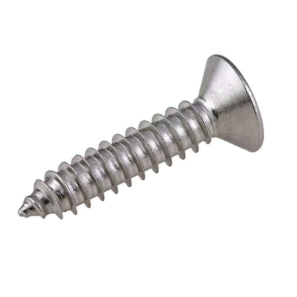 ANSIEDIO Socket Cap Countersunk Screws, Stainless Steel Wood Screws