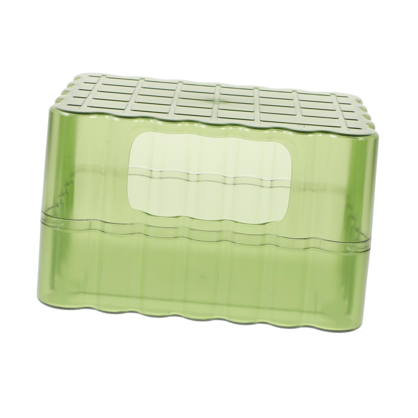 Bac de bain pour hamster de sol transparent pour cage chinchilla