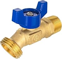 Vista 4 de EFIELD Válvula de Salida/Conector de Manguera de Jardín Roscada de 1/4 de Vuelta para Exteriores, Válvula de Salida de Sillcock de 1/2 Pulgadas NPT