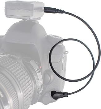 PIXEL Camera Shutter Connecting Cable DC3.5-DC2 Camera Connecting Cord Plug for Nikon Cameras Shutter Remote Control TW-283 Series