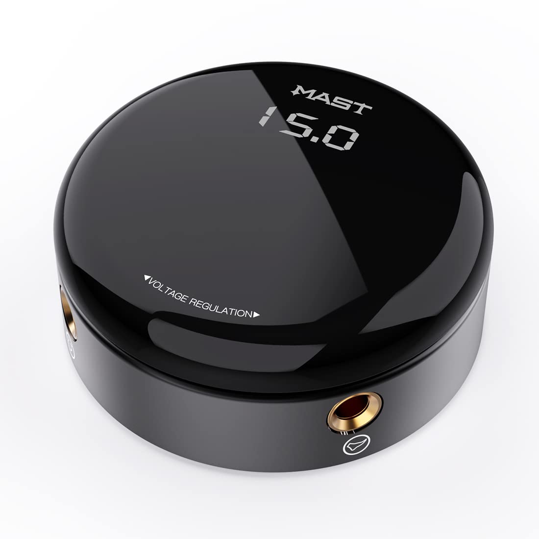 Mast Tattoo Power Supply, Halo2 Circle Digital Display Voltage, One Touch Easy Use for Tattoo Machine