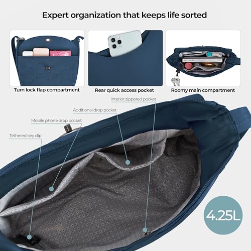 Image of Travelon Anti-Theft Runways Medium Crossbody