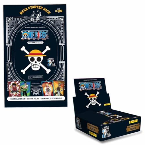 Preisvergleich Produktbild Panini One Piece 25th Anniversary Trading Cards (Box-Bundle)