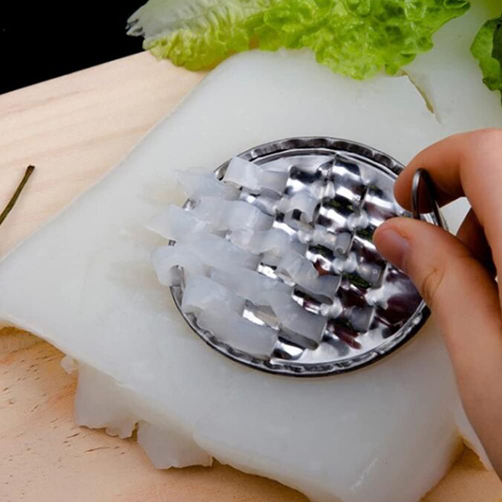 Cabilock Jelly Slicer DIY Jelly Cutter Tool 5 Pcs Stainless Steel Scrapers Household Cheese Fruit Scrapers