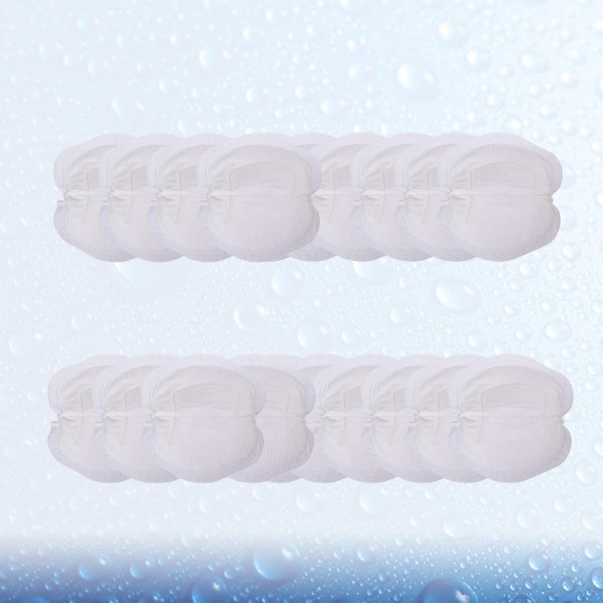 ULTECHNOVO Disposable Thickened Breathable Non-Woven Fabric Breast Feeding Pads for 60pcs 3D Anti-Overflow Nursing Pads Simple Design for Comfortable Daily Use Lactating Mothers