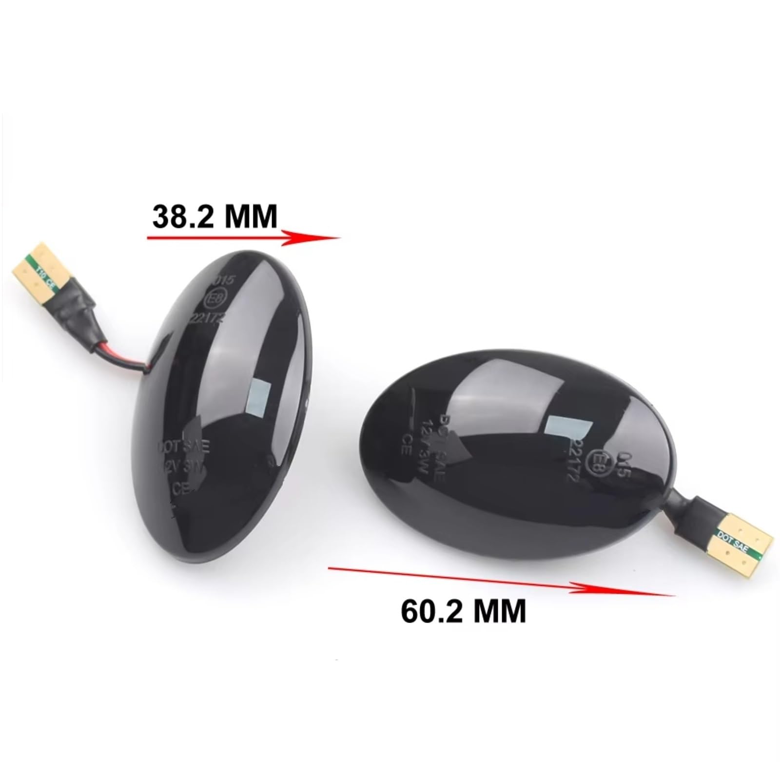 Indicatori di direzione Compatibile Con Opel Per Combo C 2001-2007 2008 2009 2010 2011 2012 Indicatore Di Posizione Laterale Indicatore Di Direzione Luci D'angolo 1713013