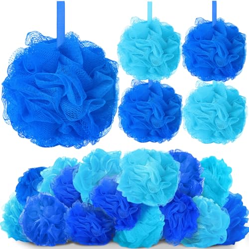 FuWeave Blue Loofah 24 Pack