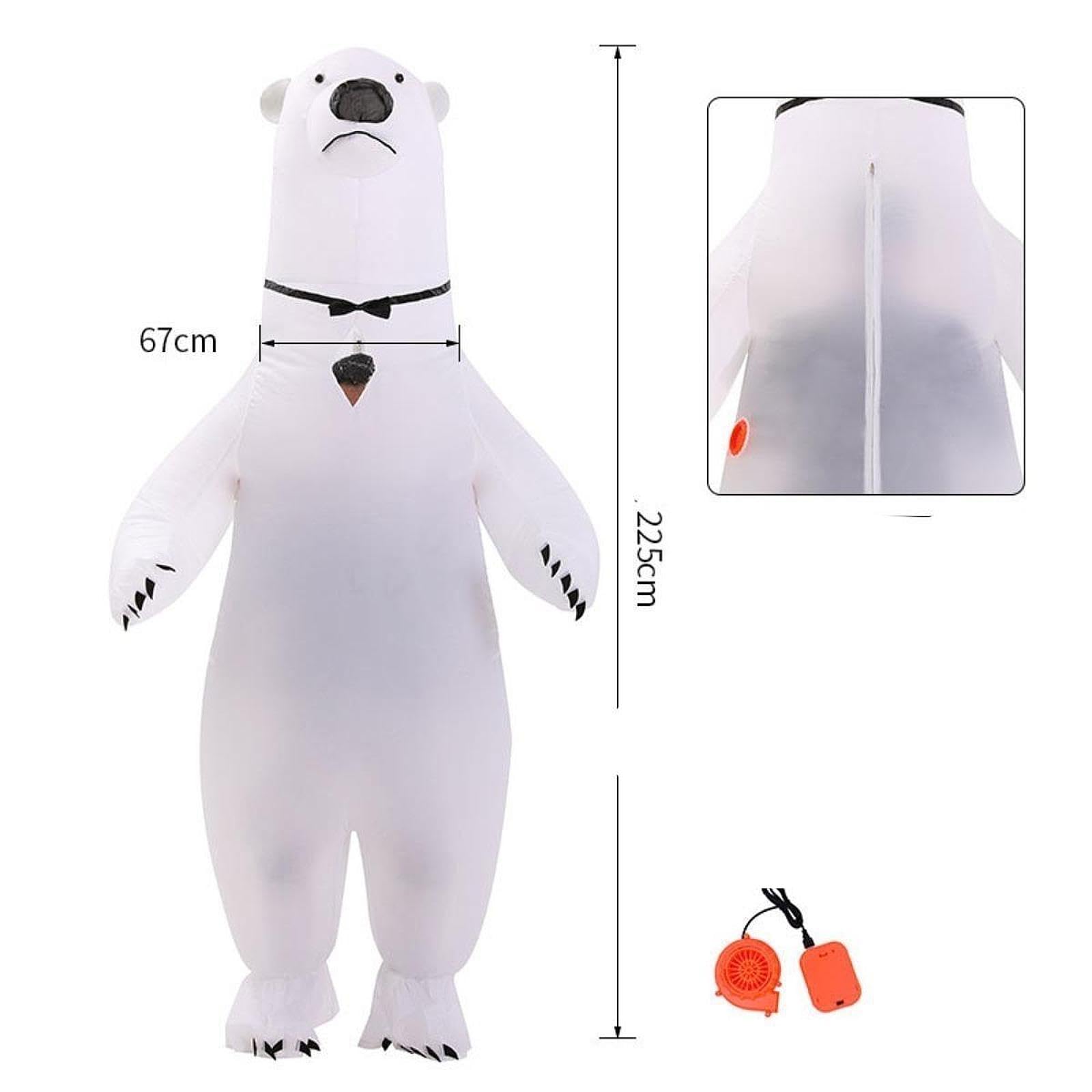 LOVIVER Costume gonfiabile da Costume da animale da fattoria Costume cosplay Abbigliamento carino Costumi per animali da