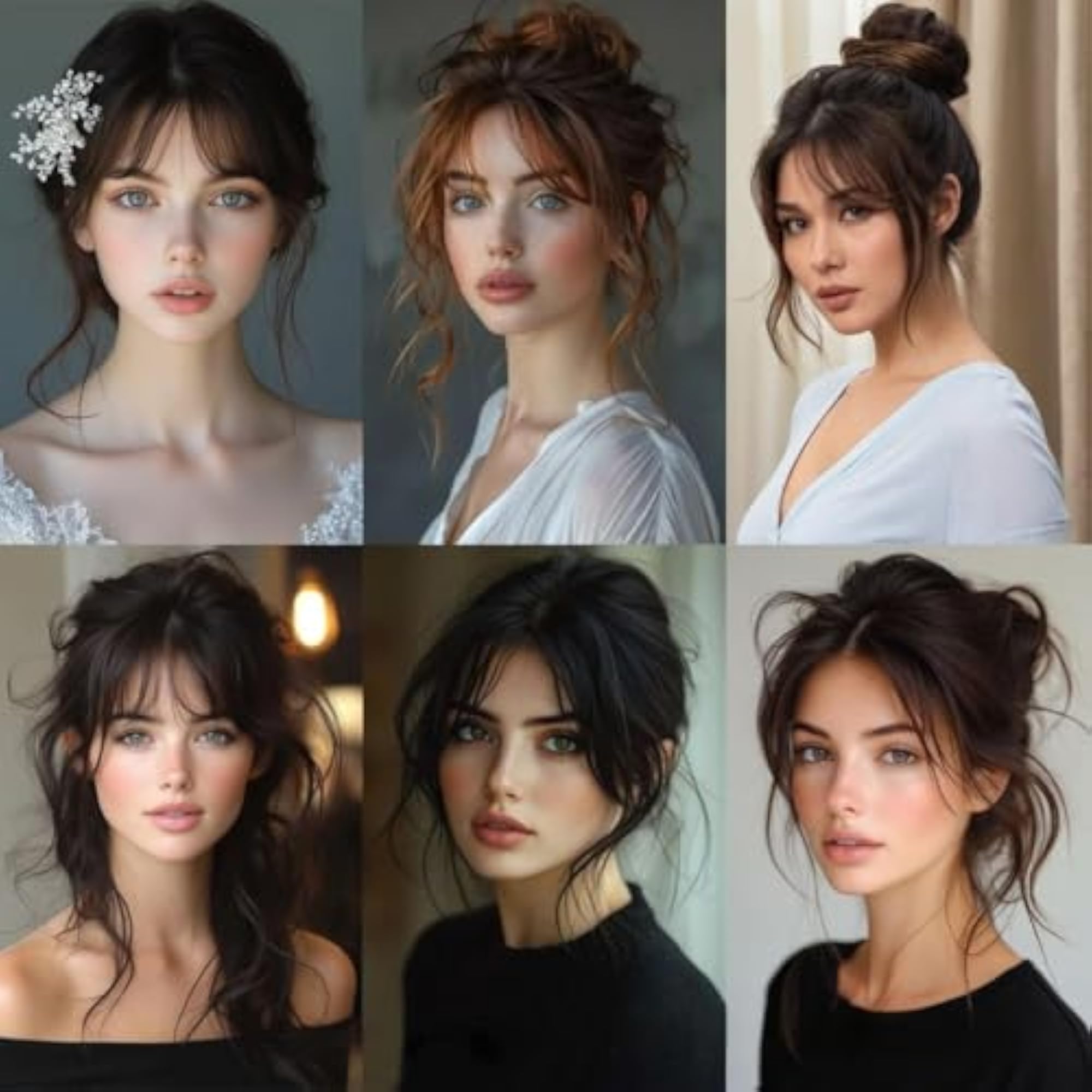 Hair Patch for Women, Clip-in Bangs for Everyday Wear