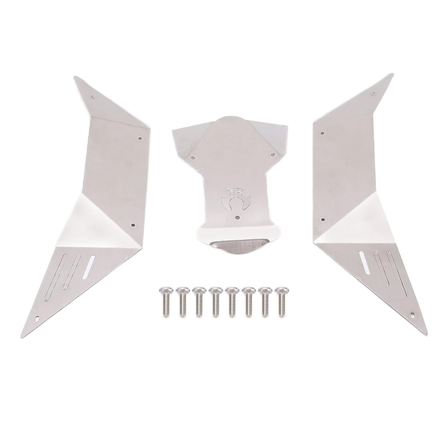 Semme RC Body Guard Armor Plate for Axial RBX10 Ryft 10 RC Car Stainless Steel Upgrade Parts for Enhanced Easy Installation Service Life