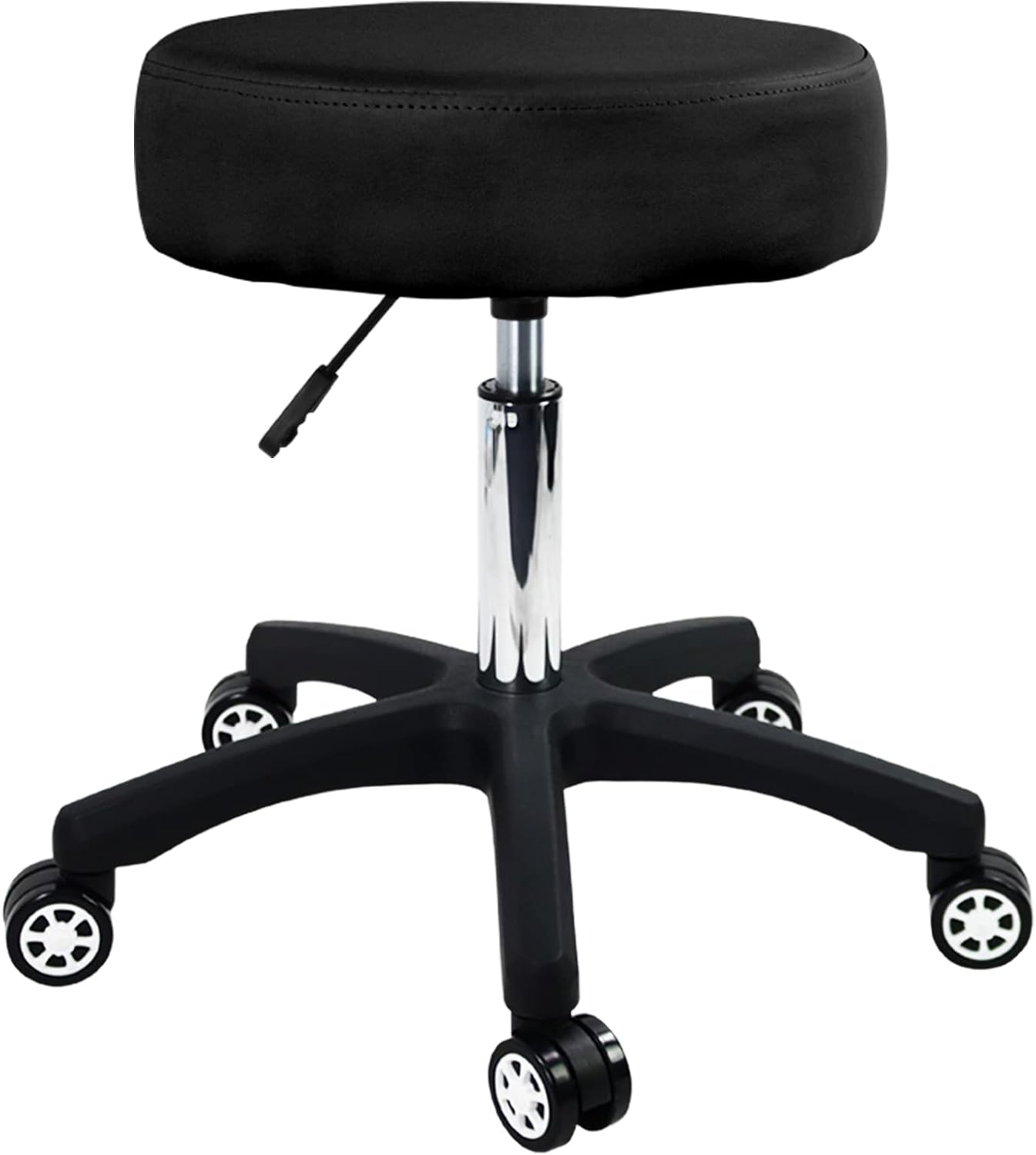 Rollhocker Mit 360° Drehsitz - Mobiler Hocker Mit Gleiträdern Für Home & Office