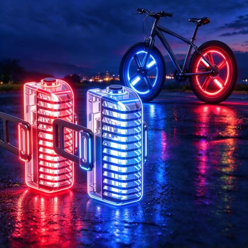 HANZE 2-Pack Motion Sensor Spoke Lights