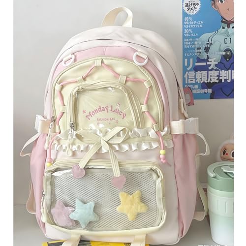 Kawaii ita Backpack with Clear Pockets