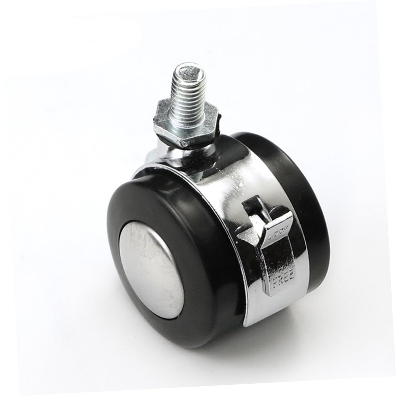NUOBESTY 4pcs Alloy Chair Wheels Swivel Casters for Smooth Rolling Silent Operation for Office and Home Furniture