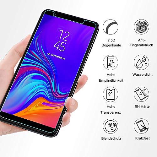 Wsiiroon Samsung Galaxy vetro temperato