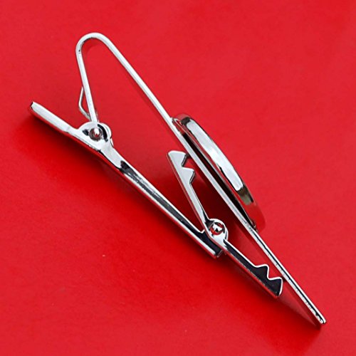 1928~1968 Irish Ireland 3 Pence Coin Silver Plated Tie Clip Bar Pin NEW - Lucky Rabbit Hare
