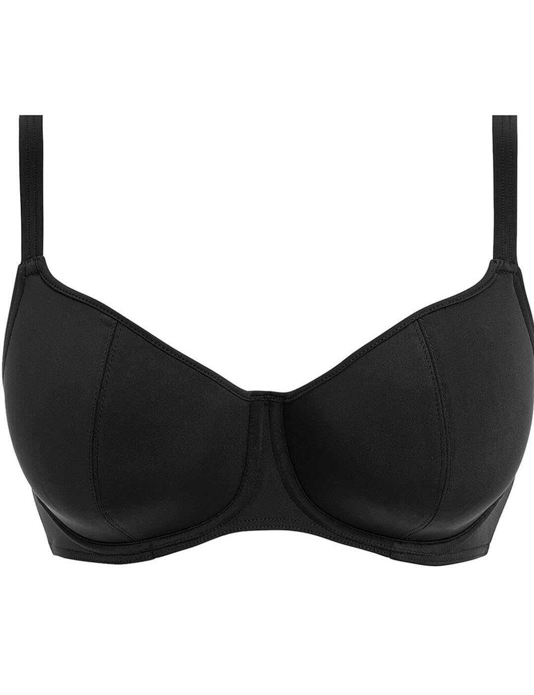 Freya - Haut de Maillot de Bain uni à Armatures Jewel cove Plain Black - 90D
