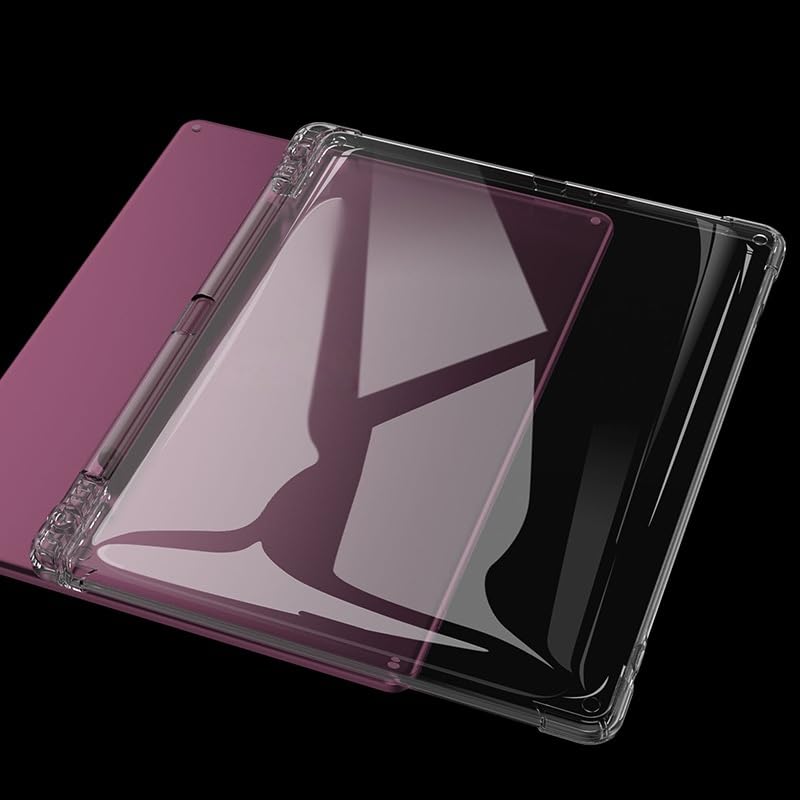 Soft TPU Protective Cover for Kindle Scribe 11"/Scribe Colorsoft 11"/2026 E-reader Transparent Skin-friendly Full-protection Case Anti-scratch Shockproof Anti-drop Sleeve Shell (With Pen Slot) — view 4