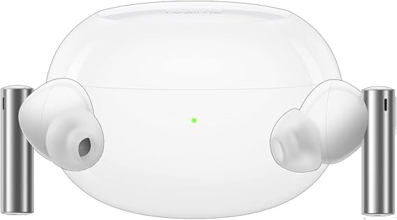 realme Buds Air 3 سماعات أذن لاسلكية ، إلغاء الضوضاء النشطة ، سائق تعزيز باس ديناميكي 10 مم ، حتى 30 ساعة وقت اللعب ، IPX5 مقاومة الماء