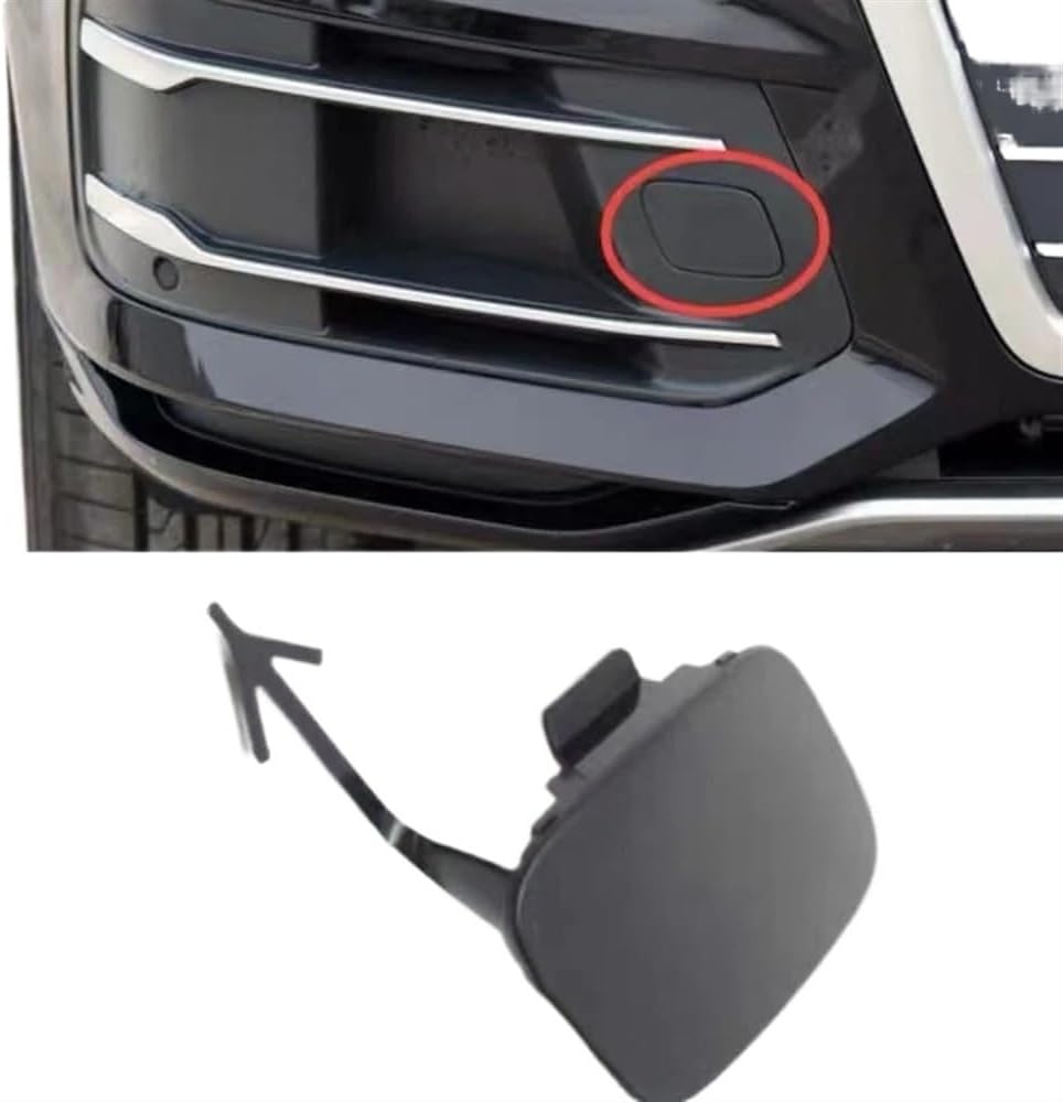 Front Grille Grill Frame Q7 2016 2017 2018 2019 Fog Lights Grill Fog Lamp Shade Fog Light Grille Front Bumper 4M0807151