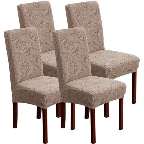 YUEANG taupe chair covers image