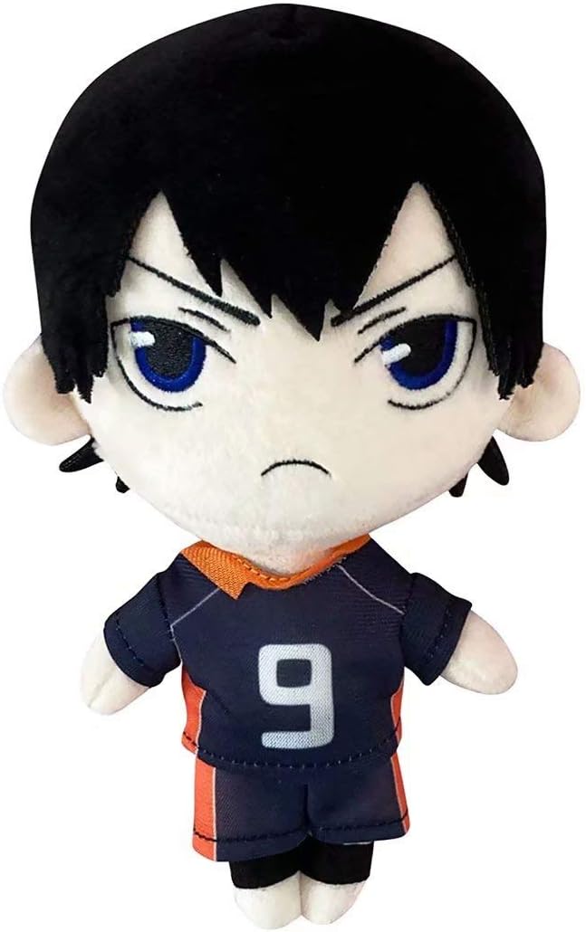 Haikyuu Plush Pillow 20cm Hinata Shoyo Kageyama Tobio Yuu Nishinoya Anime Haikyuu Plush Pillows Cute Plush Doll Home Decor Collectible Doll