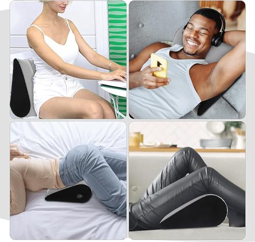 Almohada de cuña inflable contra el reflujo gástrico y mala postura 5