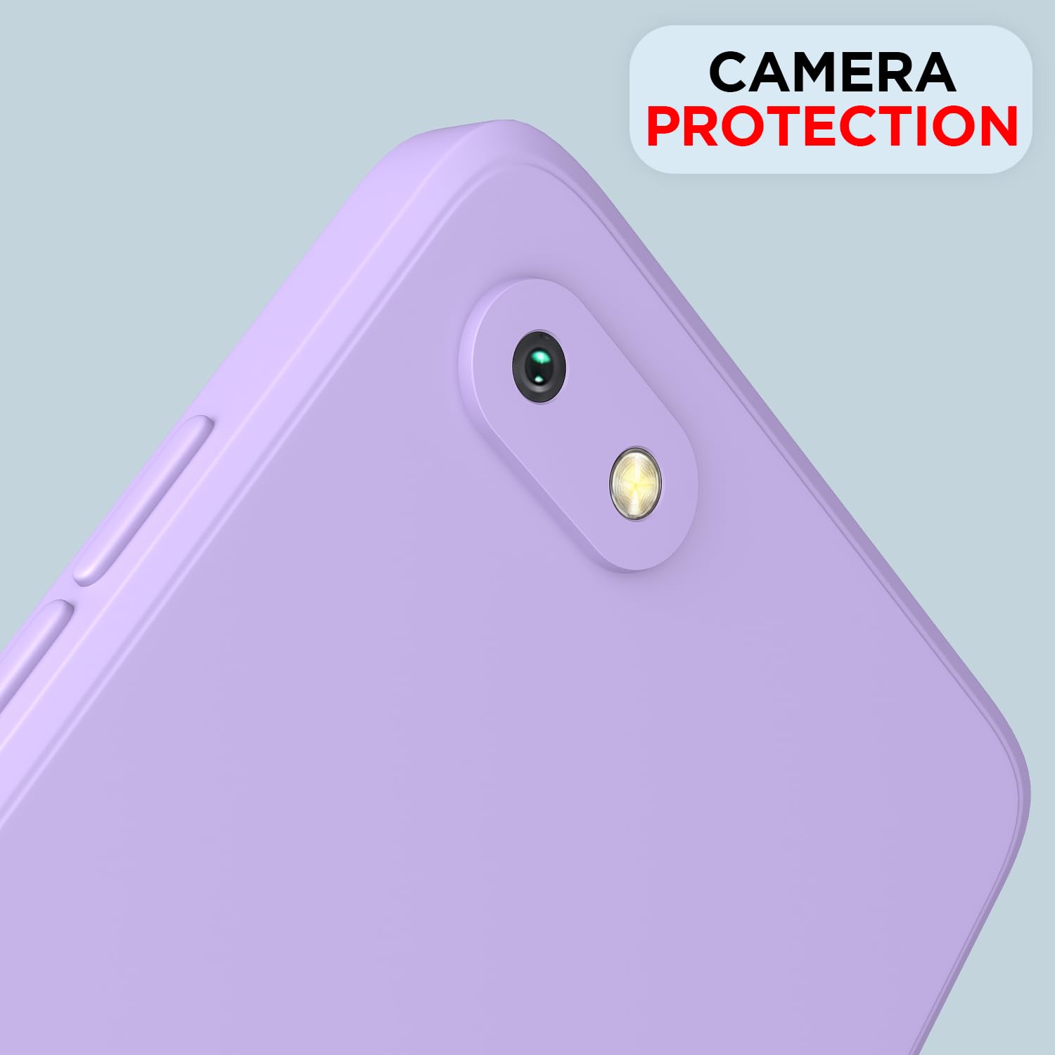 Redmi 6A Silicone Case - Pikkme Purple -5