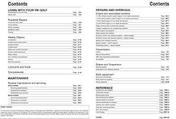 Paperback Vw Golf Pet&Dies (09-12) 58 To 62 Book