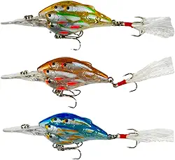 Kit 3un Isca Artificial Pesca Deyu 3D PGQA-06 Minnow Cardume Meia Agua 8cm 9g Cor:Kit 2