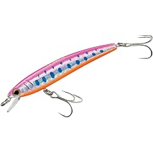 Yo-Zuri F1165-SHPY Pins Minnow, Renkli, S cak Pembe Alabal k, 70mm 2-3/4"