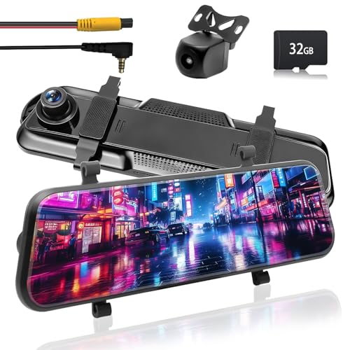 CANNER ドライブレコーダー ミラー型 左リトラクタブルカメラ TSG601