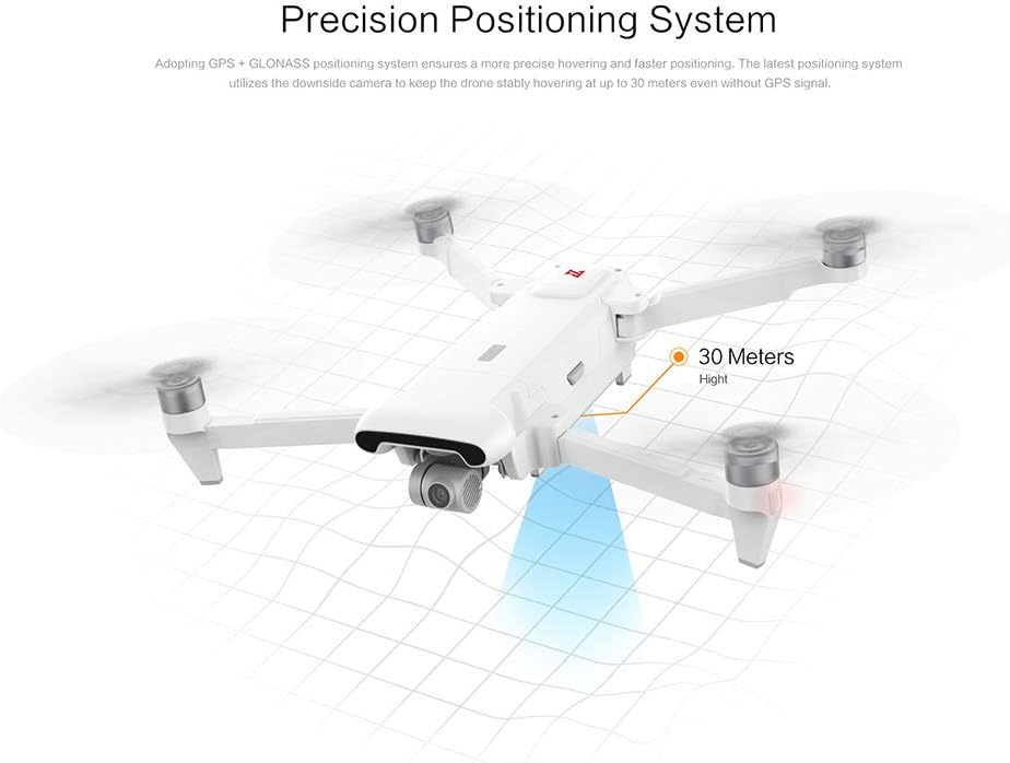 🔥 Flash Sale XiaoMi FIMI X8 SE 2020 Drone Quadcopter UAV for Adults,with GPS 12MP Camera 4K Video 8km Range Transmission 35mins Flight Time 3-Axis Mechanical Gimbal Foldable and Portable,White